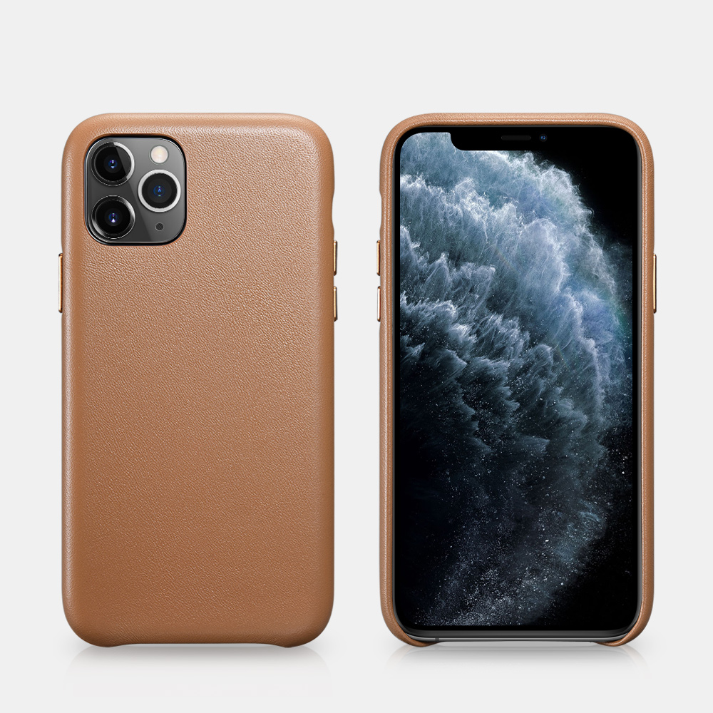 iPhone 11 Pro Real Leather Back Cover(5.8 inch)