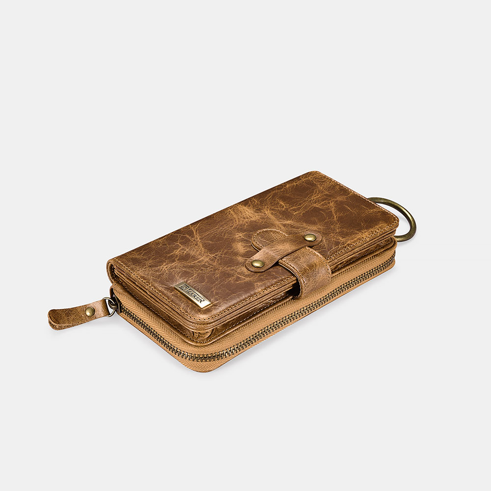 Practical Genuine Leather Wallet Handbag
