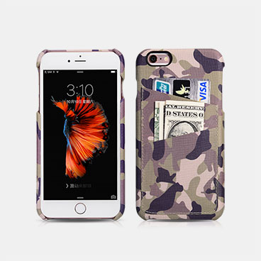 Camouflage Card-slot Back Cover Series For iPhone 6/6S