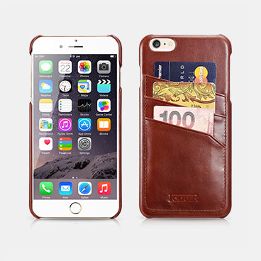 Vintage Card-slot Back Cover Series For iPhone 6 Plus/6S Plus