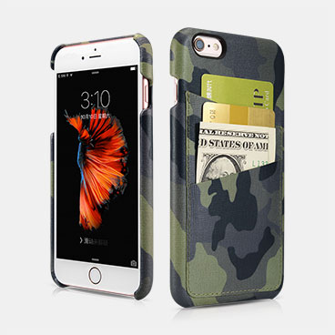 Camouflage Card-slot Back Cover Series For iPhone 6 Plus/6S Plus