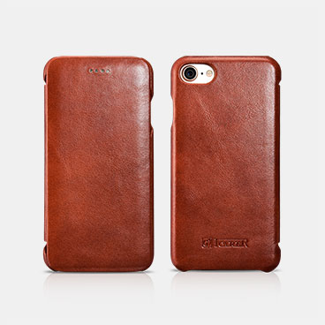 iPhone 7/8 Leather Curved Edge Case