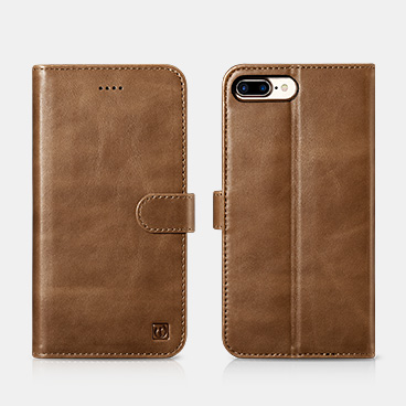 iPhone 7Plus/8Plus Genuine Leather Detachable 2 in 1 Wallet Folio Case