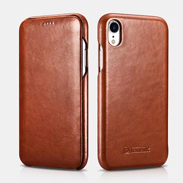 iPhone XR Curved Edge Vintage Folio Case(6.1 inch)