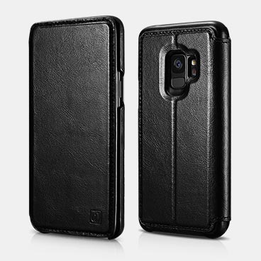 Samsung S9 Distinguished Series Real Leather Detachable 2 in 1 Wallet Folio Case