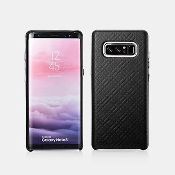 Note 8 Check Pattern Luxury Series Back Cover