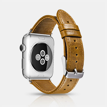 Handmade Custom Leather Bands Classic Genuine Leather Series Watchbands For Apple Watch