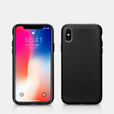 iPhone XS Hermes Leather Back Cover