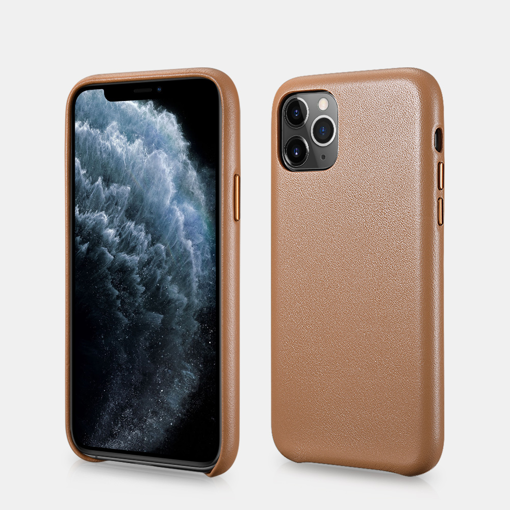 iPhone 11 Pro Real Leather Back Cover(5.8 inch)