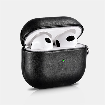 AirPods 3 PU Leather Case with Wrist Strap