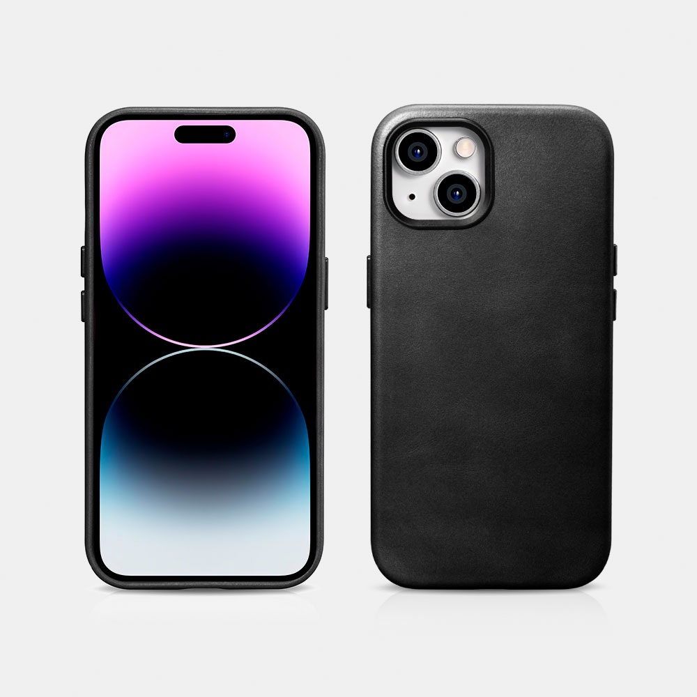 iPhone 15 Oil Wax Premium Leather Magsafe Back Case (6.1 inch)